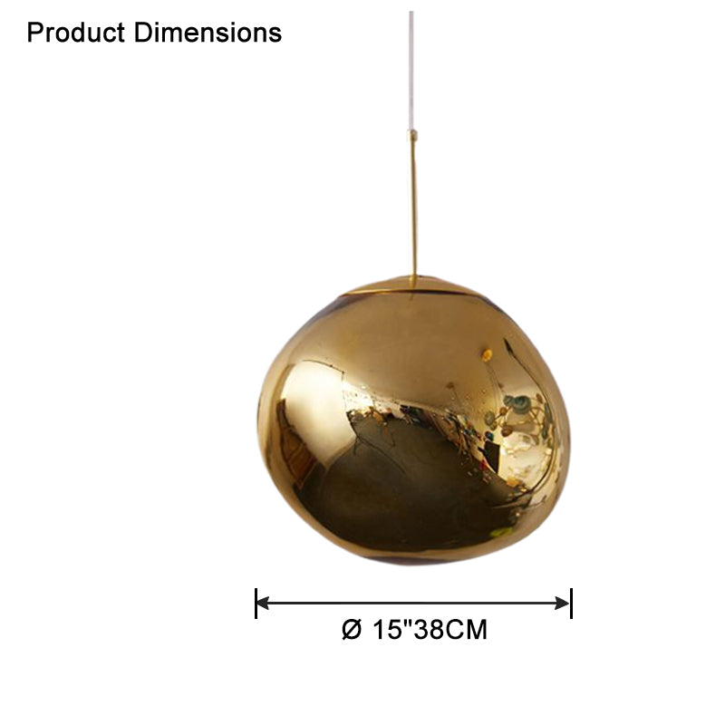 Hanglamp Melt Design Acryl LED Warm Wit Dimbaar Woonkamer Eetkamer Restaurant Slaapkamer