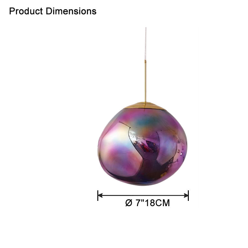 Hanglamp Melt Design Acryl LED Warm Wit Dimbaar Woonkamer Eetkamer Restaurant Slaapkamer