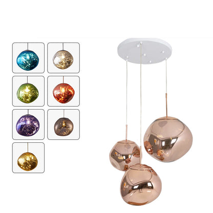 Hanglamp Melt Design Acryl LED Warm Wit Dimbaar Woonkamer Eetkamer Restaurant Slaapkamer