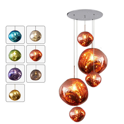 Hanglamp Melt Design Acryl LED Warm Wit Dimbaar Woonkamer Eetkamer Restaurant Slaapkamer