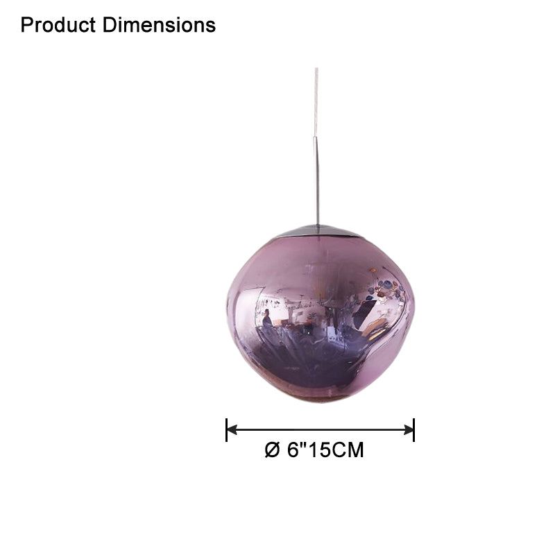 Hanglamp Melt Design Acryl LED Warm Wit Dimbaar Woonkamer Eetkamer Restaurant Slaapkamer