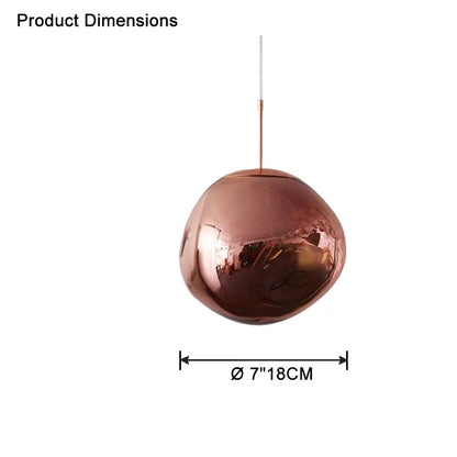 Hanglamp Melt Design Acryl LED Warm Wit Dimbaar Woonkamer Eetkamer Restaurant Slaapkamer