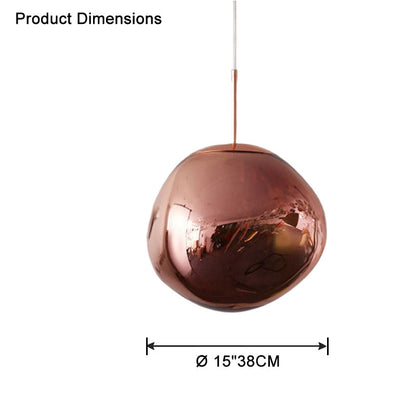 Hanglamp Melt Design Acryl LED Warm Wit Dimbaar Woonkamer Eetkamer Restaurant Slaapkamer