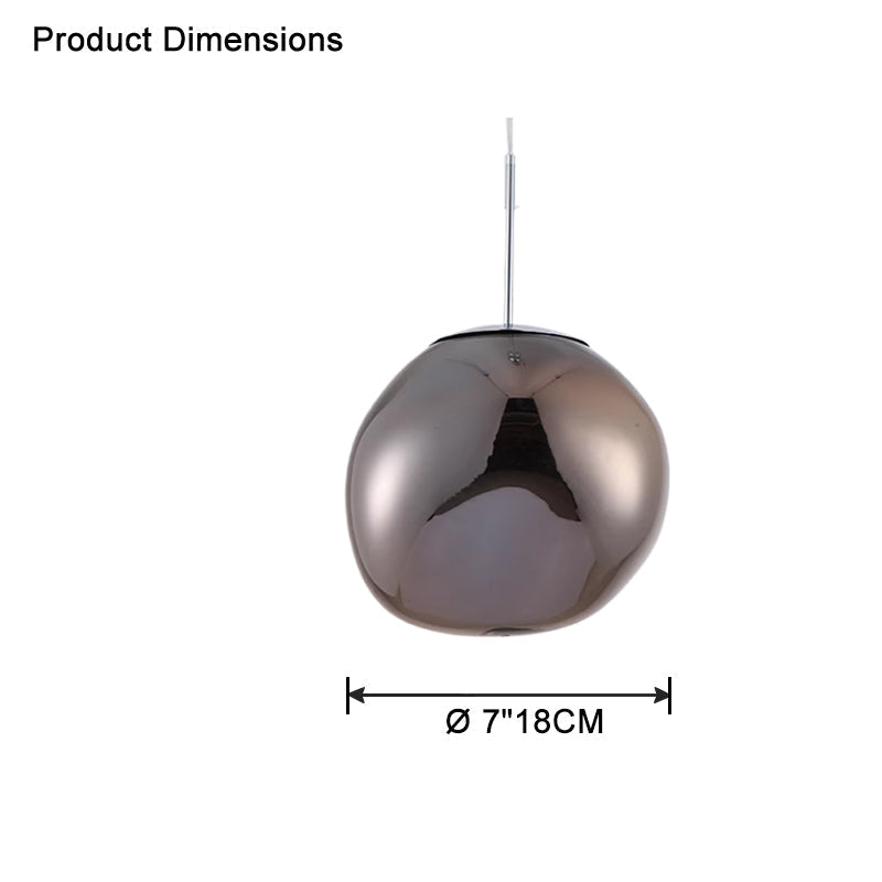Hanglamp Melt Design Acryl LED Warm Wit Dimbaar Woonkamer Eetkamer Restaurant Slaapkamer