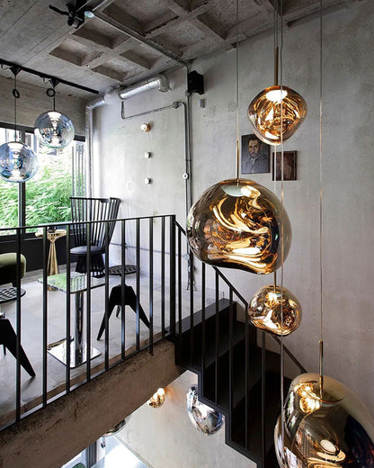 Hanglamp Melt Design Acryl LED Warm Wit Dimbaar Woonkamer Eetkamer Restaurant Slaapkamer