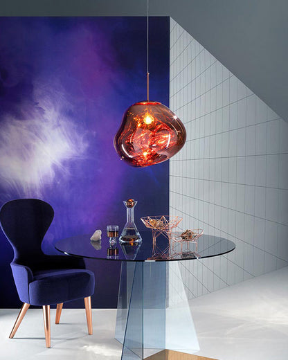 Hanglamp Melt Design Acryl LED Warm Wit Dimbaar Woonkamer Eetkamer Restaurant Slaapkamer