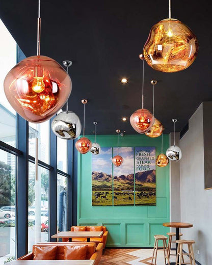 Hanglamp Melt Design Acryl LED Warm Wit Dimbaar Woonkamer Eetkamer Restaurant Slaapkamer