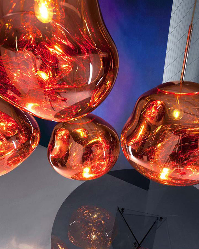 Hanglamp Melt Design Acryl LED Warm Wit Dimbaar Woonkamer Eetkamer Restaurant Slaapkamer