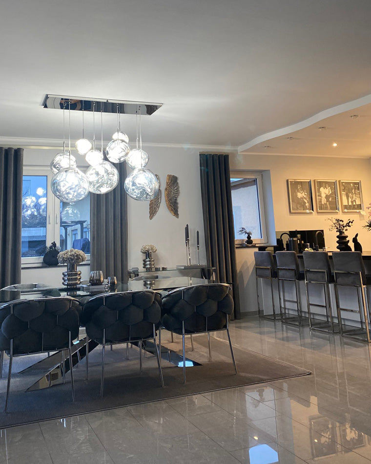 Hanglamp Melt Design Acryl LED Warm Wit Dimbaar Woonkamer Eetkamer Restaurant Slaapkamer