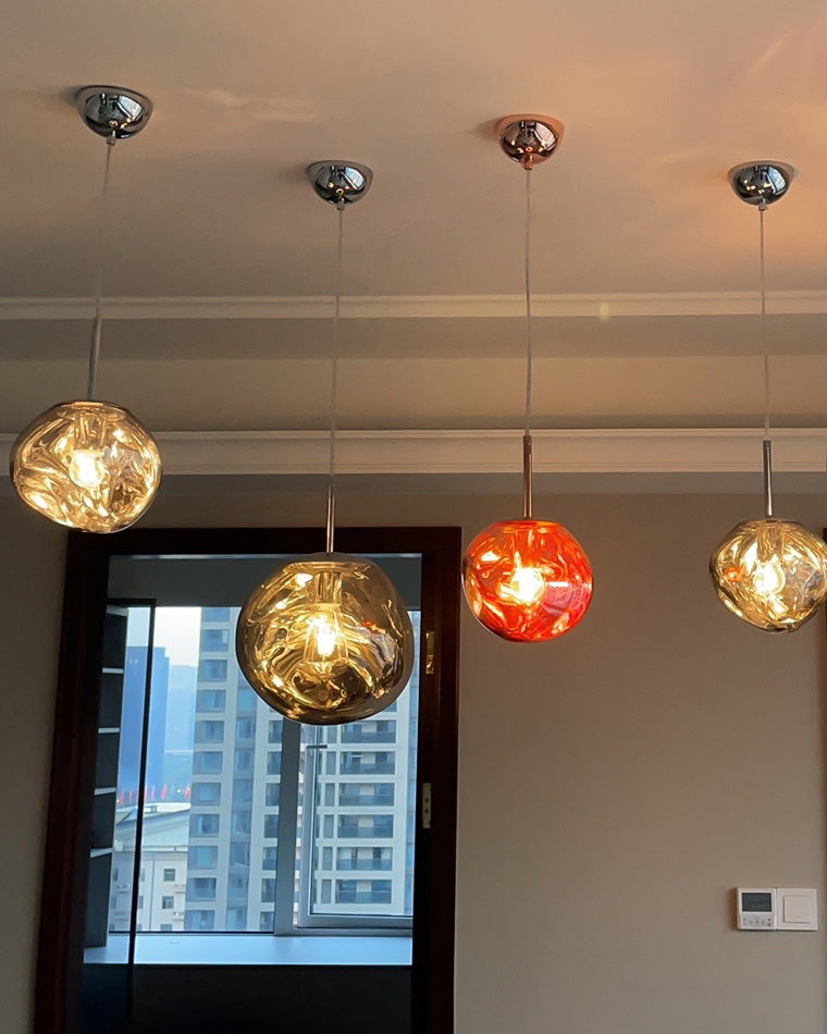 Hanglamp Melt Design Acryl LED Warm Wit Dimbaar Woonkamer Eetkamer Restaurant Slaapkamer