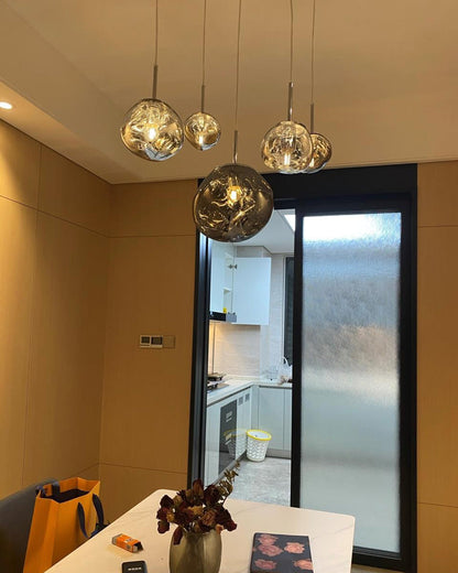 Hanglamp Melt Design Acryl LED Warm Wit Dimbaar Woonkamer Eetkamer Restaurant Slaapkamer