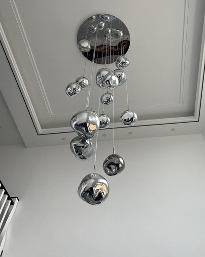 Hanglamp Melt Design Acryl LED Warm Wit Dimbaar Woonkamer Eetkamer Restaurant Slaapkamer