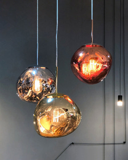 Hanglamp Melt Design Acryl LED Warm Wit Dimbaar Woonkamer Eetkamer Restaurant Slaapkamer