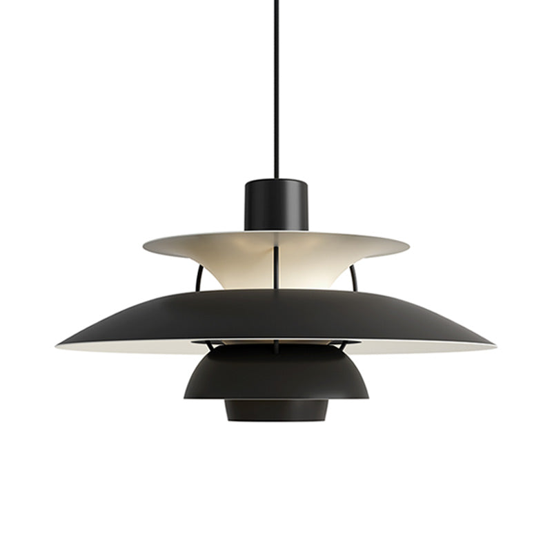 Scandinavische Hanglamp Eettafel Metaal Kleurrijk Retro Deens Design Woonkamer Keukeneiland