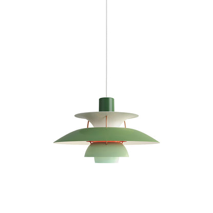Scandinavische Hanglamp Eettafel Metaal Kleurrijk Retro Deens Design Woonkamer Keukeneiland
