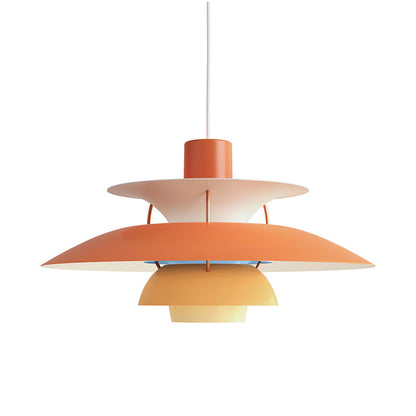 Scandinavische Hanglamp Eettafel Metaal Kleurrijk Retro Deens Design Woonkamer Keukeneiland