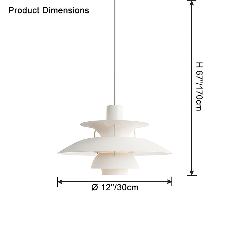 Scandinavische Hanglamp Eettafel Metaal Kleurrijk Retro Deens Design Woonkamer Keukeneiland
