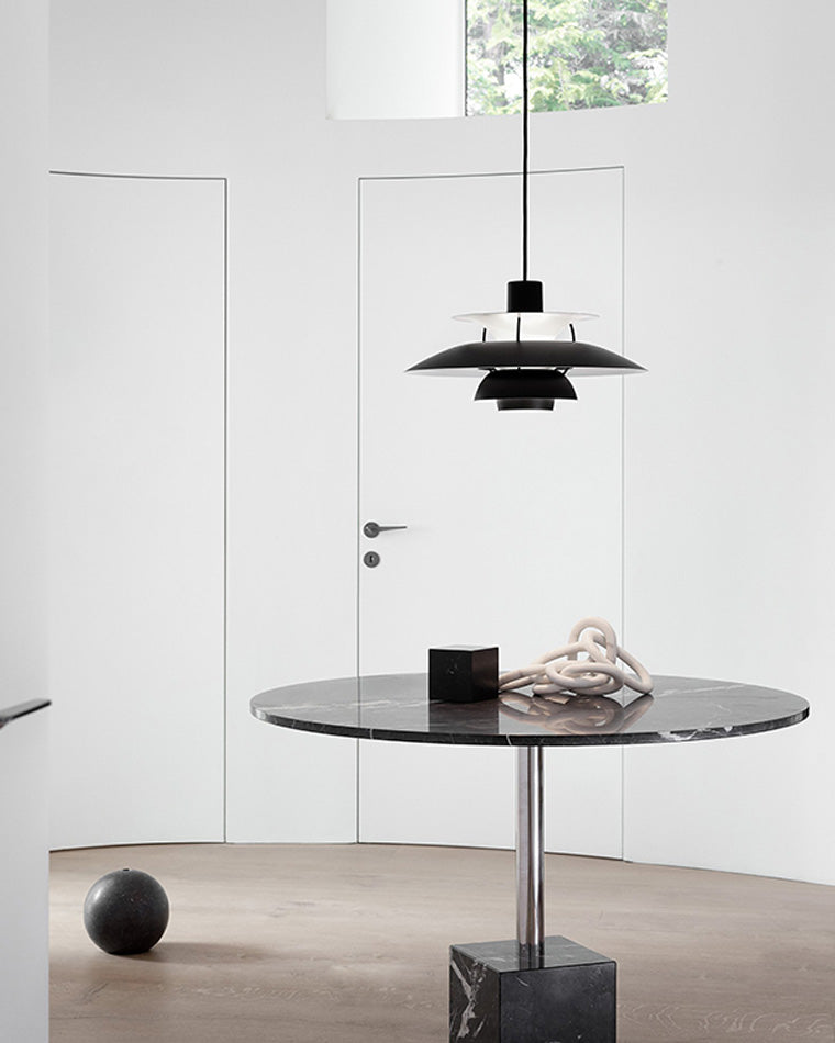 Scandinavische Hanglamp Eettafel Metaal Kleurrijk Retro Deens Design Woonkamer Keukeneiland