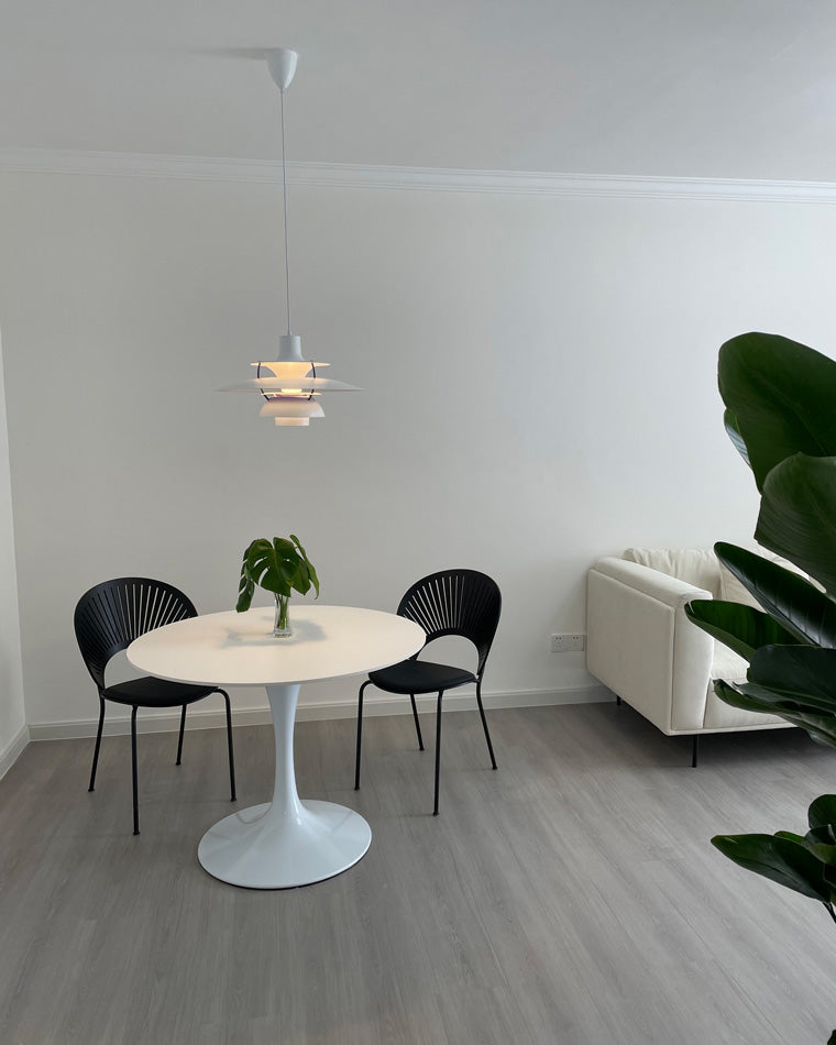 Scandinavische Hanglamp Eettafel Metaal Kleurrijk Retro Deens Design Woonkamer Keukeneiland