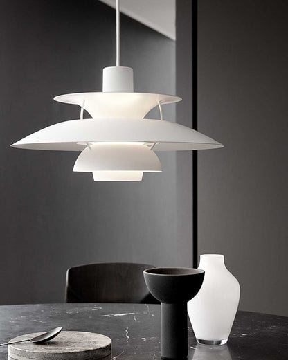 Scandinavische Hanglamp Eettafel Metaal Kleurrijk Retro Deens Design Woonkamer Keukeneiland