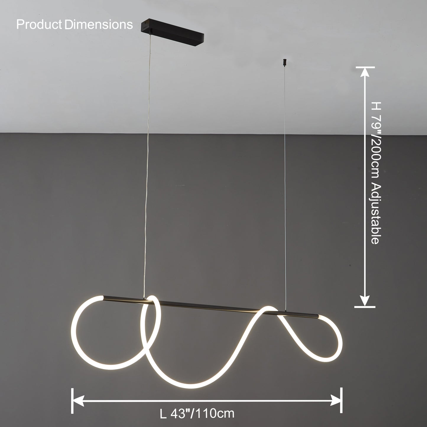 Hanglamp Touw Led Cirkel Messing Dimbaar 3 Maten Eetkamer Woonkamer Minimalistisch