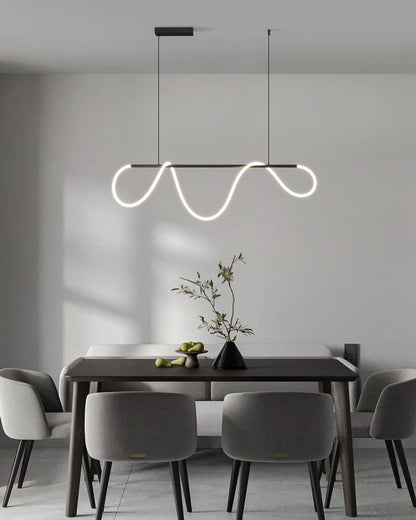 Hanglamp Touw Led Cirkel Messing Dimbaar 3 Maten Eetkamer Woonkamer Minimalistisch