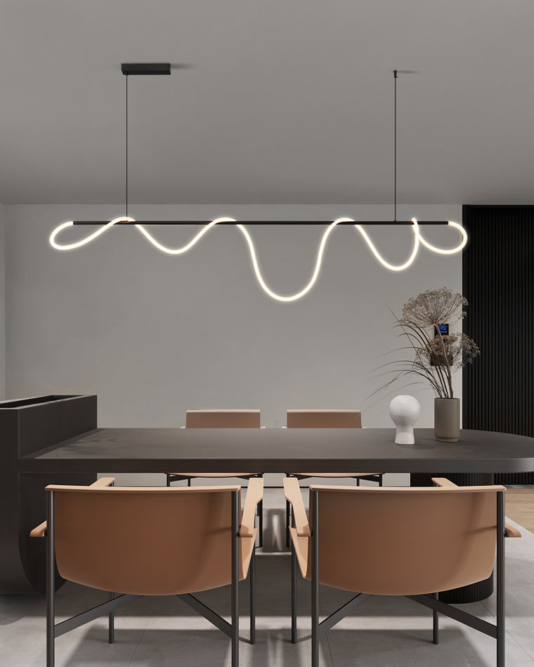 Hanglamp Touw Led Cirkel Messing Dimbaar 3 Maten Eetkamer Woonkamer Minimalistisch