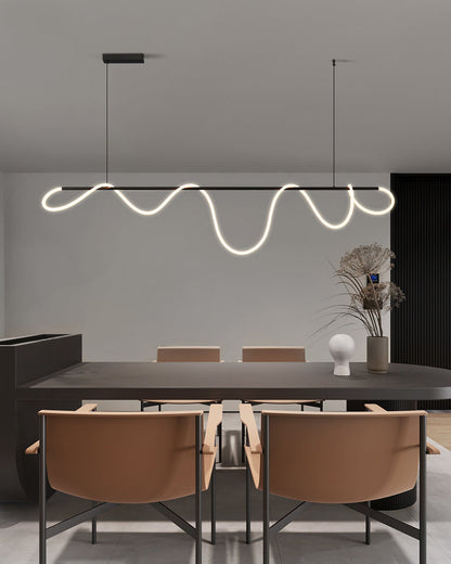 Hanglamp Touw Led Cirkel Messing Dimbaar 3 Maten Eetkamer Woonkamer Minimalistisch