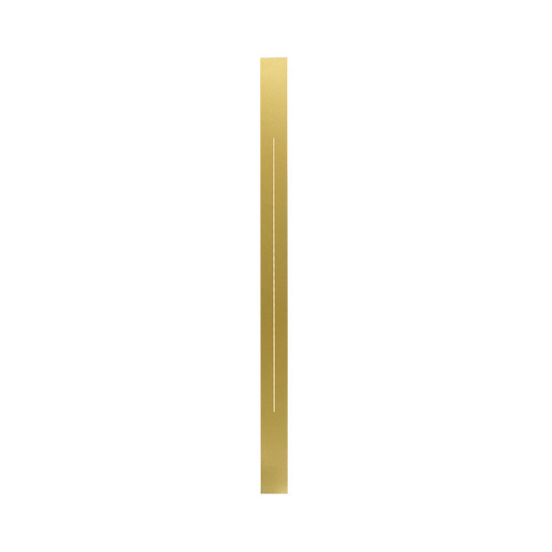 Moderne LED Wandlamp Balk Metaal | Wandverlichting Woonkamer | Zwart Goud | 60-120cm
