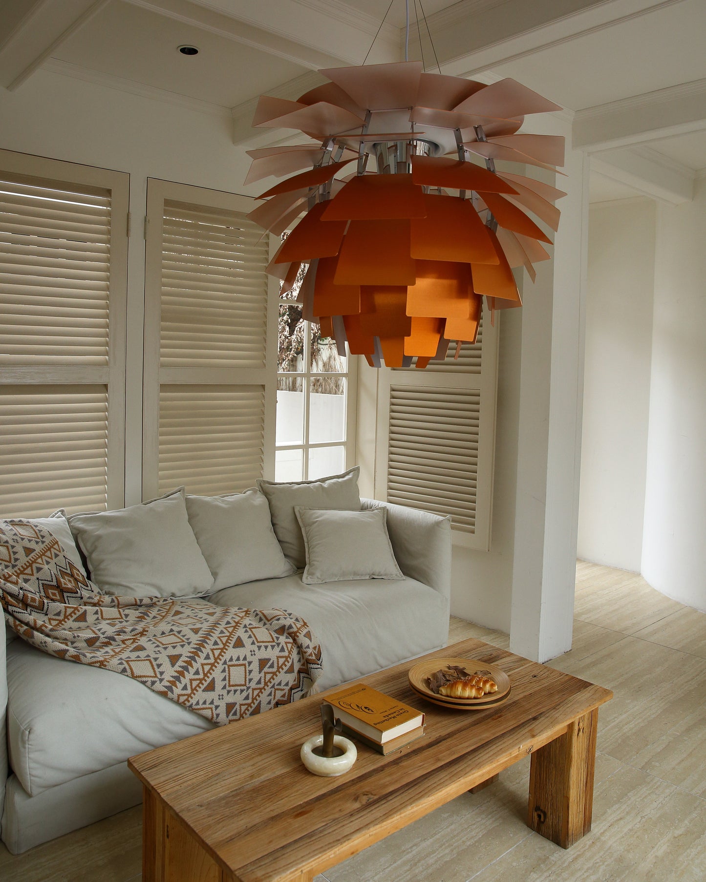 Hanglamp Dennenappel Metaal Klassiek Warm Wit Verstelbaar Snoer Woonkamer