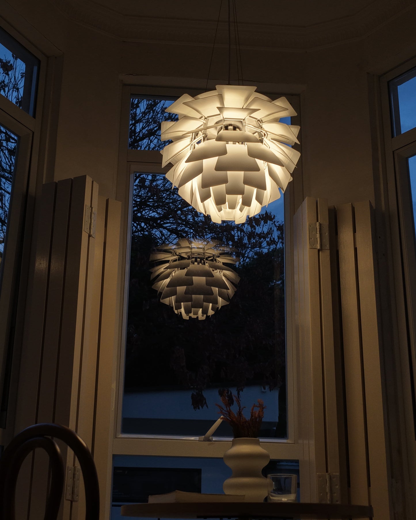Hanglamp Dennenappel Metaal Klassiek Warm Wit Verstelbaar Snoer Woonkamer
