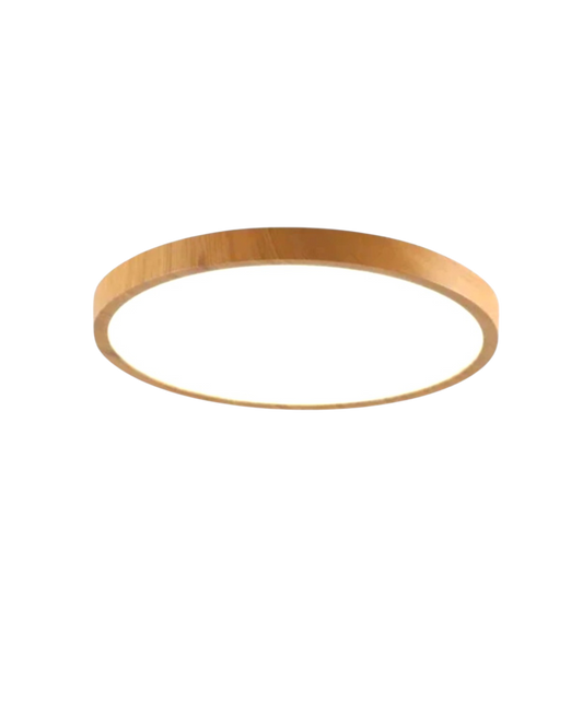 Ultraslanke Plafondlamp Hout 30cm 40cm Moderne Woonkamer Slaapkamer Verlichting