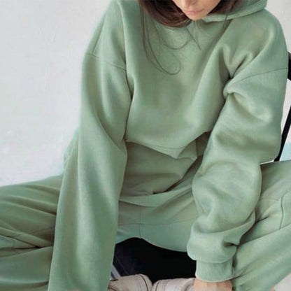Joggingbroek en Sweatshirt Set Zacht en Comfortabel
