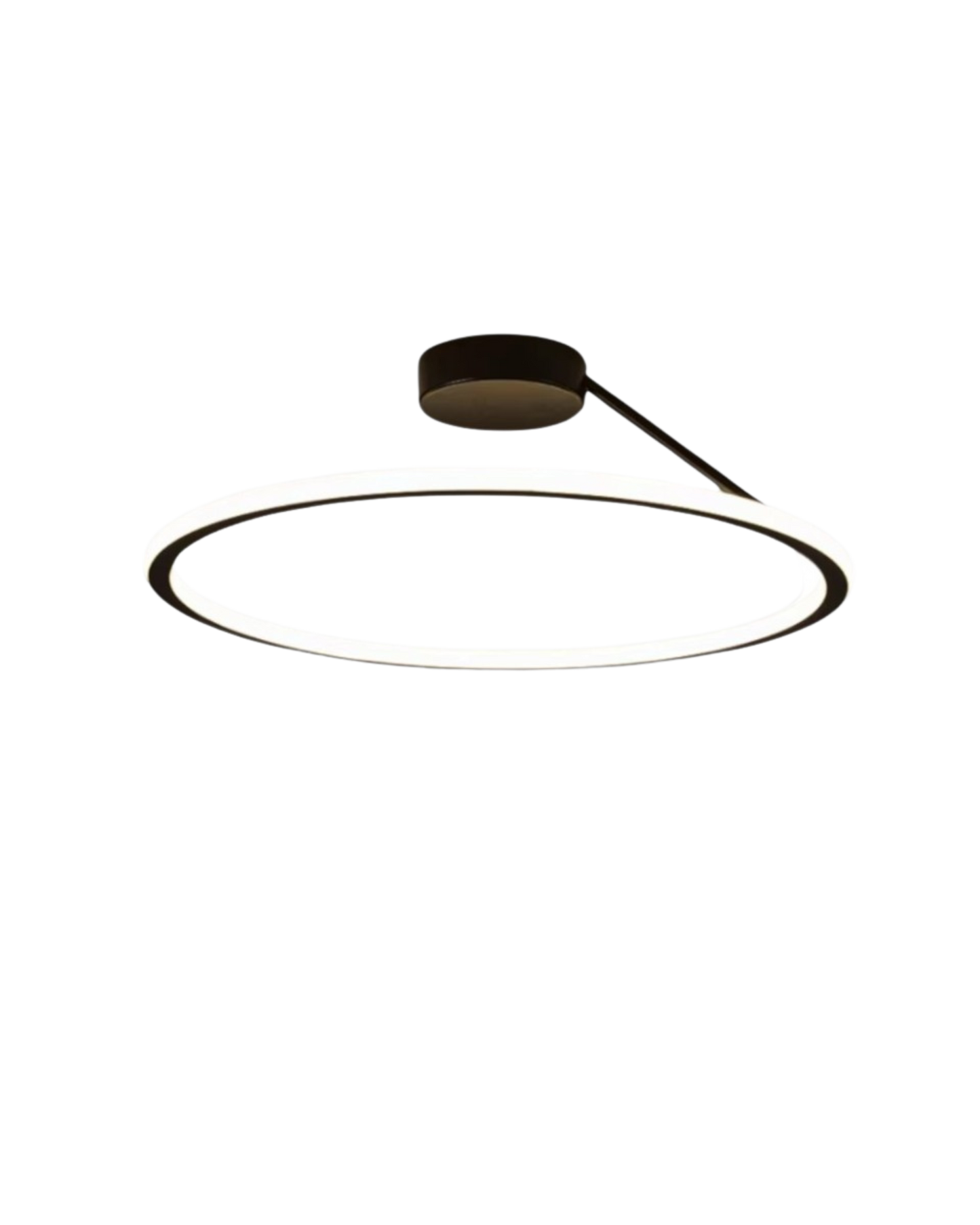 Moderne Plafondlamp Ring Minimalistisch Design Zwart Wit Goud S M L Dimbaar LED Sfeerverlichting Woonkamer Slaapkamer Eetkamer Scandinavische Stijl
