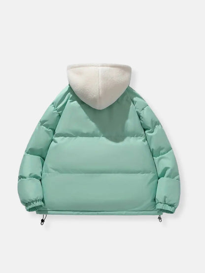 Dunne Warme Vrouwenjas met Rits Waterproof