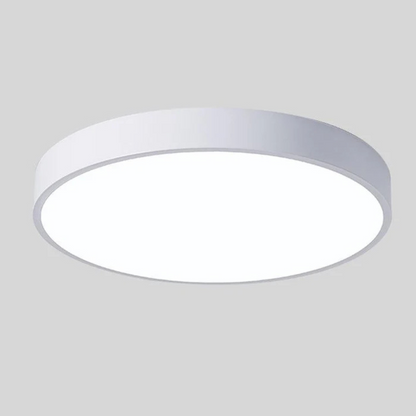 Plafondlamp Rond Hout Scandinavisch LED Warm Licht Acryl Natuurlijk Design