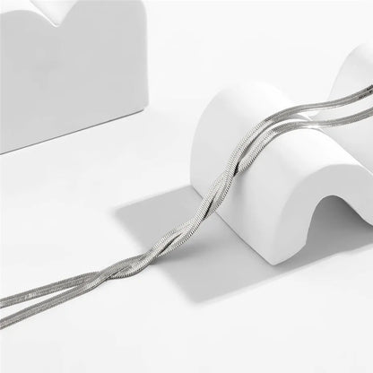 Verstelbare Slangenketting Halssieraad Goud Zilver Elegant Design