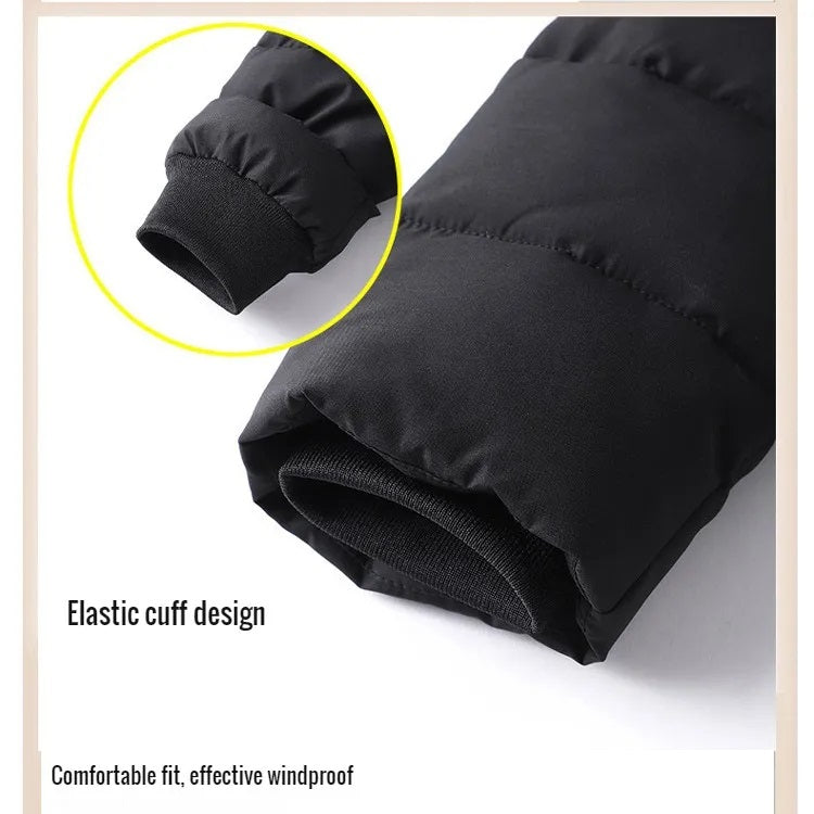 Warme Winterjas Met Capuchon Waterdicht en Comfy