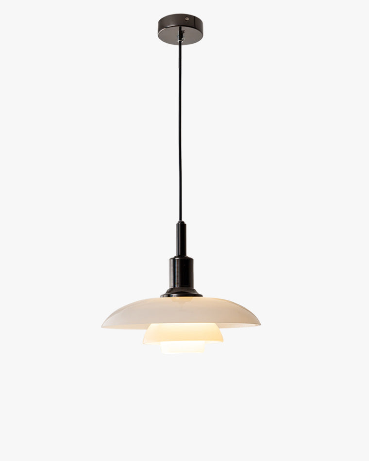Hanglamp Glas Rond Scandinavisch Wit LED Woonkamer Eetkamer Slaapkamer Modern
