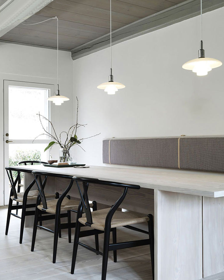 Hanglamp Glas Rond Scandinavisch Wit LED Woonkamer Eetkamer Slaapkamer Modern