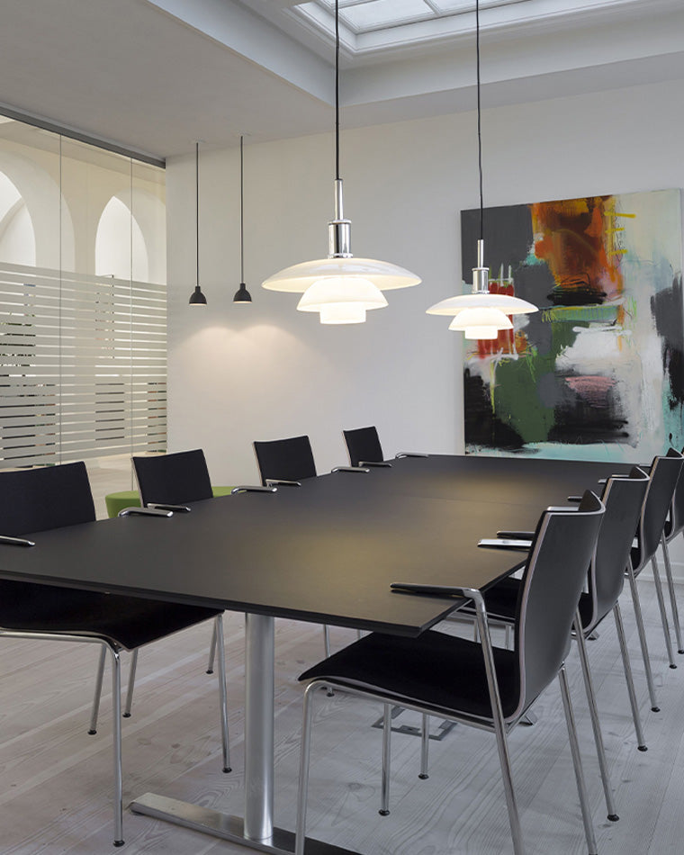 Hanglamp Glas Rond Scandinavisch Wit LED Woonkamer Eetkamer Slaapkamer Modern