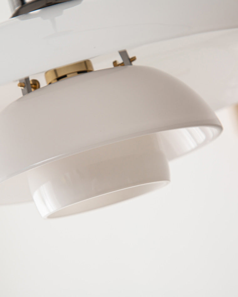 Hanglamp Glas Rond Scandinavisch Wit LED Woonkamer Eetkamer Slaapkamer Modern