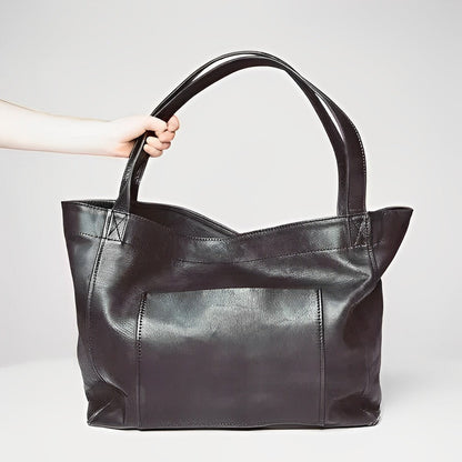 Leren Schouder tas Vintage Stijl