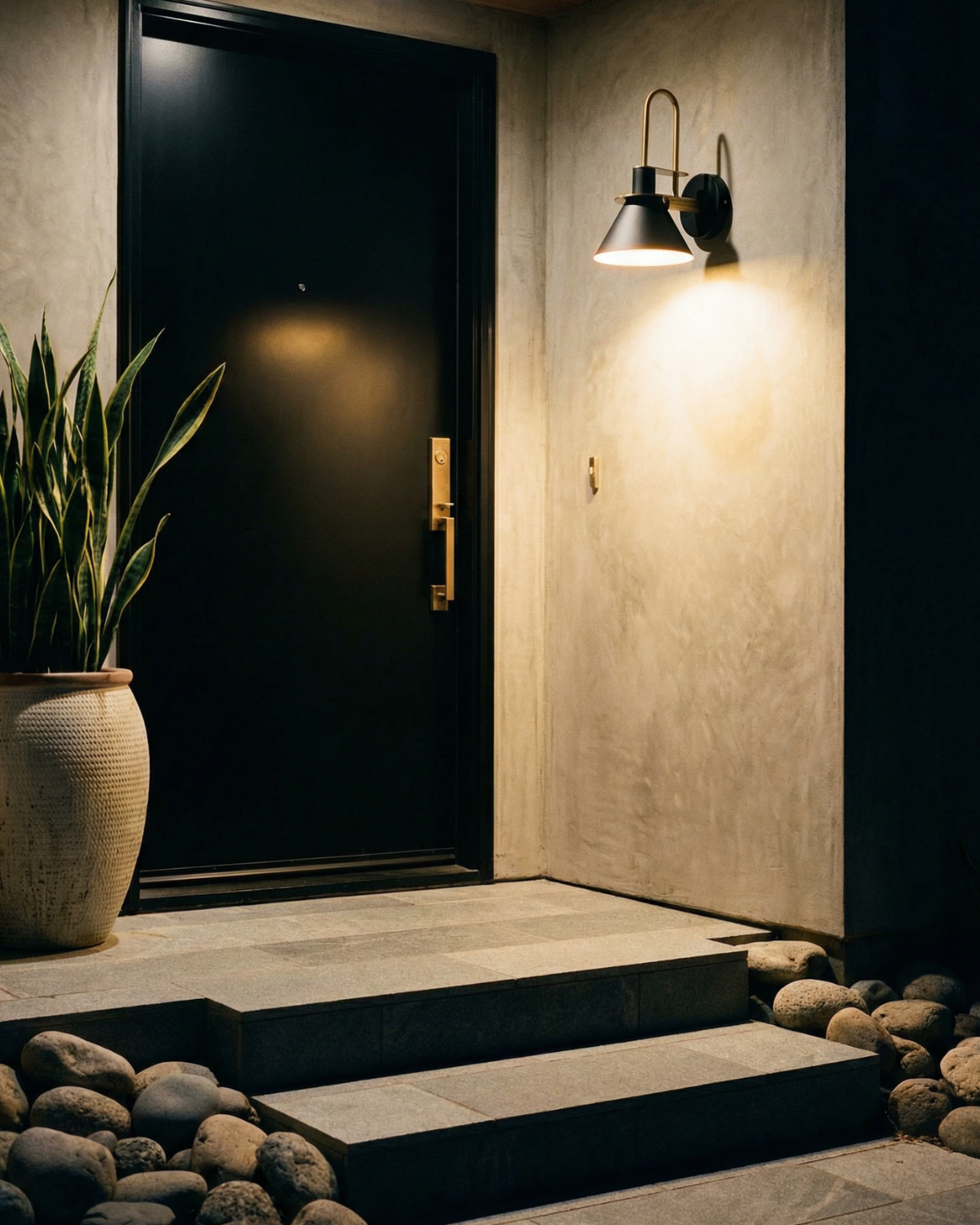 Moderne wandlamp van travertin en hout met warm wit licht – minimalistische design muurlamp voor woonkamer en slaapkamer