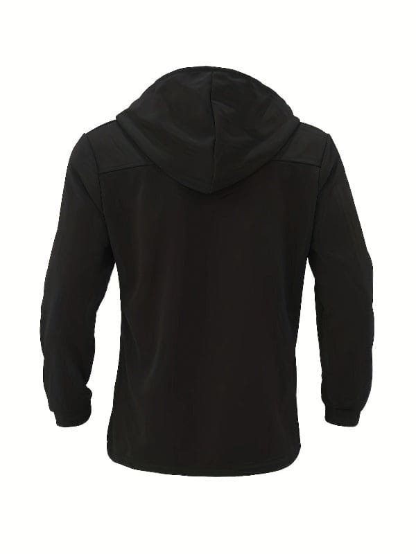 Waterdichte Jas Met Capuchon Lange Mouwen Warm