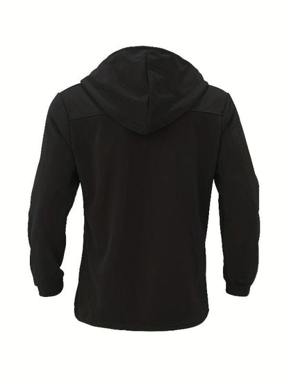 Waterdichte Jas Met Capuchon Lange Mouwen Warm