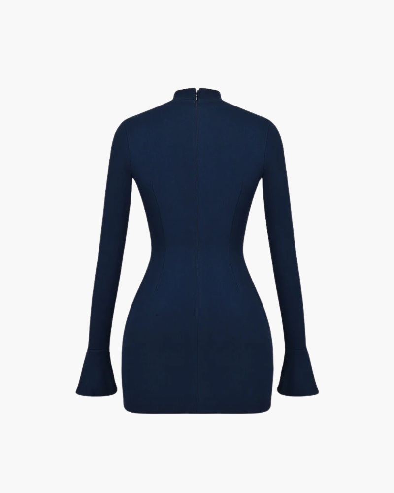 Dames Jurk Met Stretchpassvorm