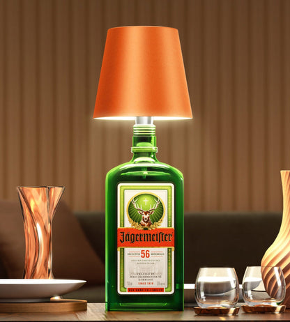 Flessenlamp LED Oplaadbaar Aluminium Tafellamp Voor Wijnfles Warm Licht
