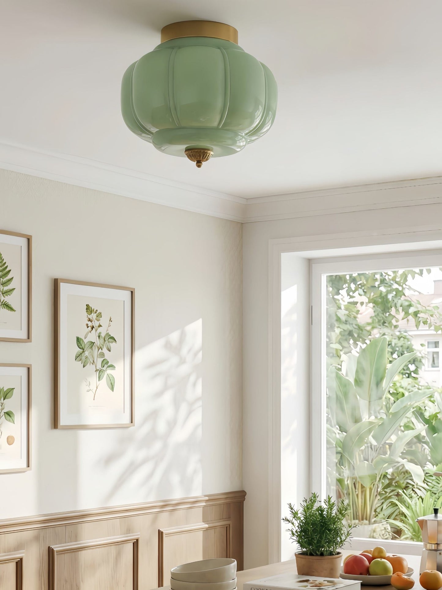 Plafondlamp Melkglas Glazen Kap Moderne Verlichting Scandinavische Stijl Woonkamer Eetkamer Slaapkamer Flush Mount