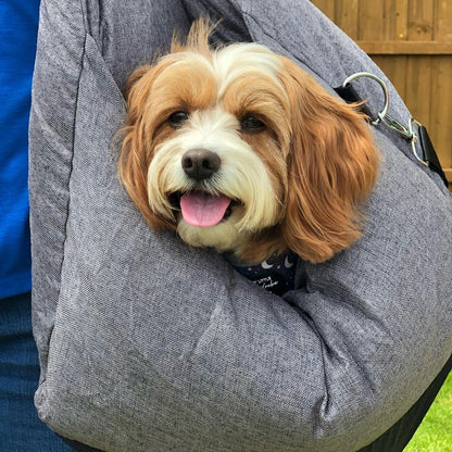 Autostoel Hondenmand First Class - Comfortabel Reiskussen voor Hond of Kat - Verstelbaar Wasbaar Autoreizen